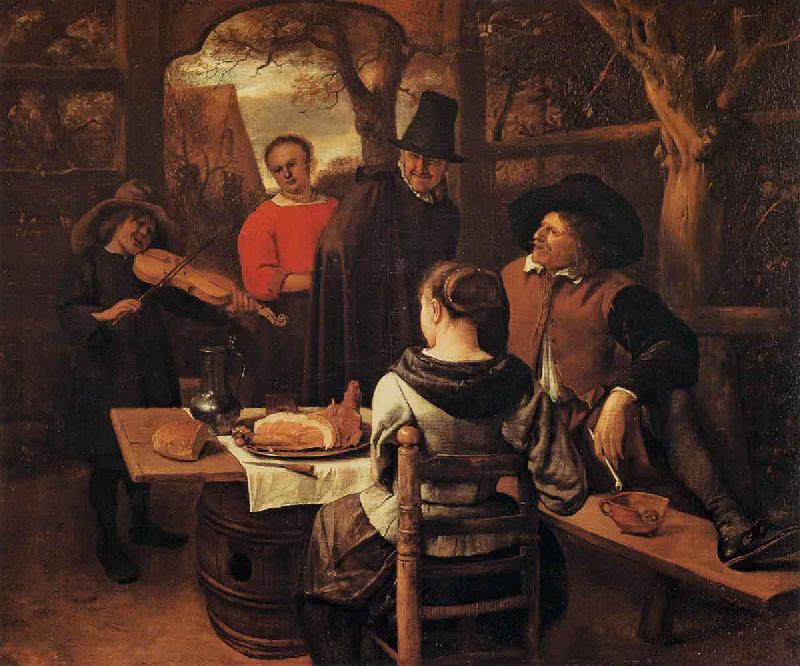 Jan Steen The Meal